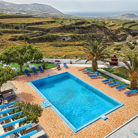 Zorbas Hotel Santorini Pýrgos Dış mekan fotoğraf