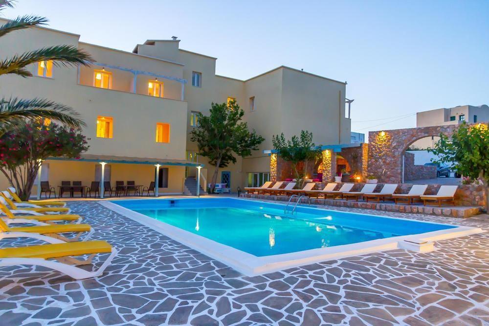 Zorbas Hotel Santorini Pýrgos Dış mekan fotoğraf