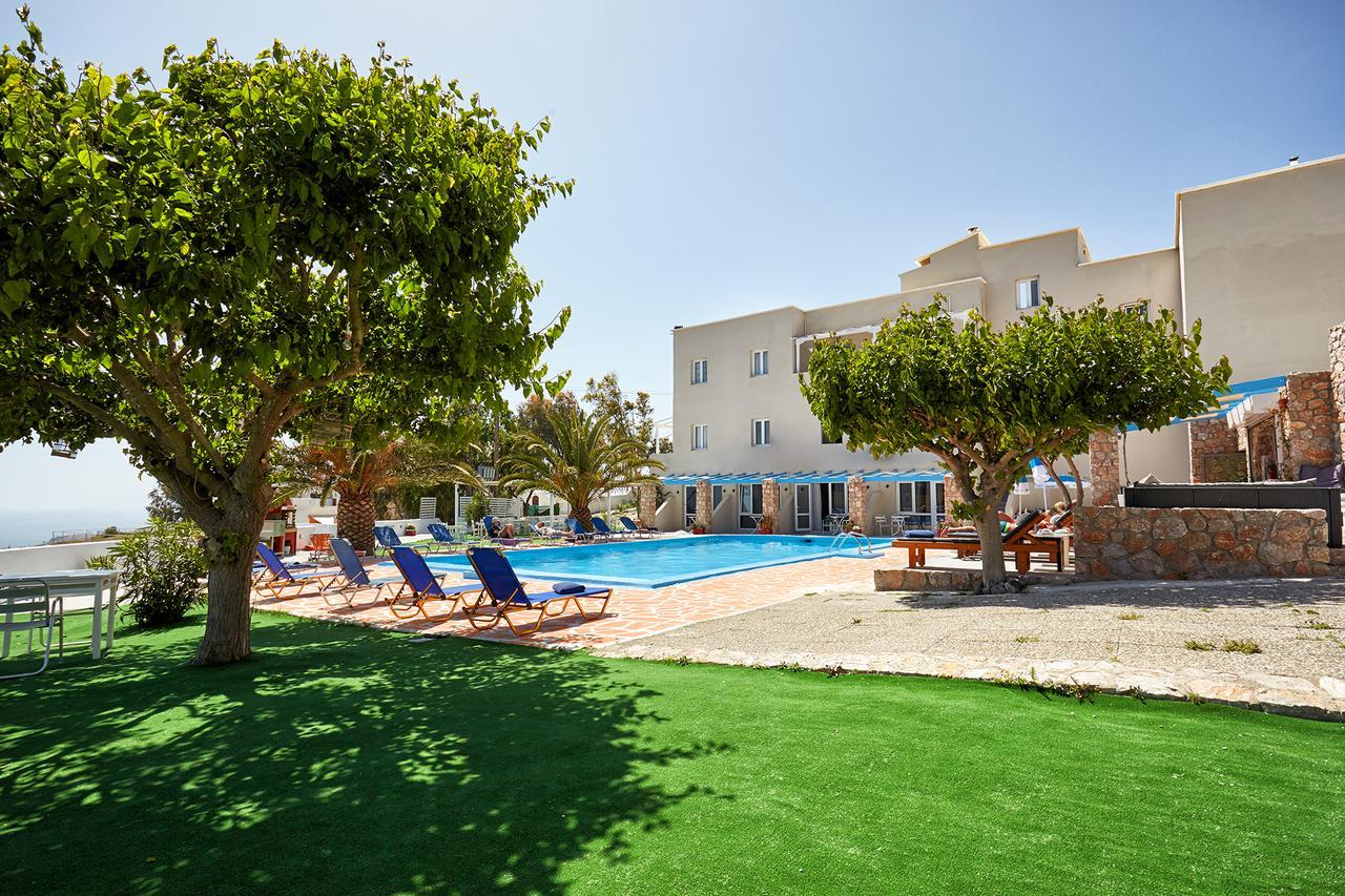 Zorbas Hotel Santorini Pýrgos Dış mekan fotoğraf