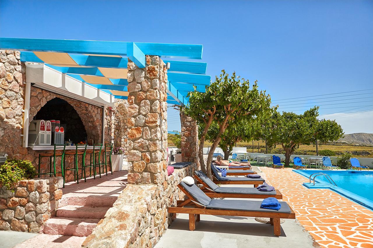 Zorbas Hotel Santorini Pýrgos Dış mekan fotoğraf