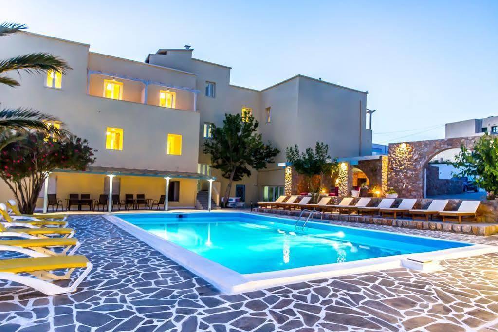 Zorbas Hotel Santorini Pýrgos Dış mekan fotoğraf